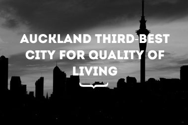 Auckland third-best city for quality of living